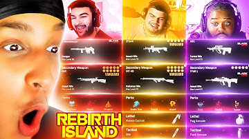 FAZE NUKE SQUAD MAKES RANDOM LOADOUTS IN WARZONE REBIRTH ISLAND!