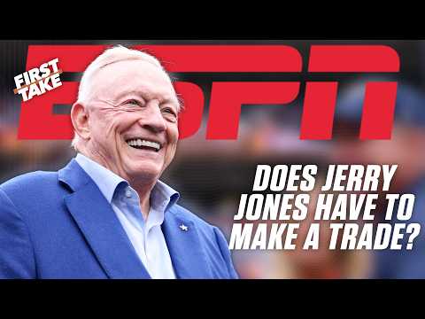 Would a BIG TRADE SAVE the Cowboys? 👀 'They're NOT GOING to the playoffs!' - Mad Dog | First Take