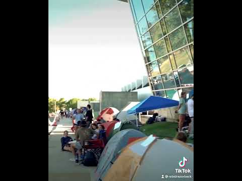 Arkansas Fans Camping Out Prior to Alabama Game | Razorback Nation👆🅰️🐗