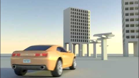 Car test with Blender 2.5, rendered with SmallLuxGPU v1.5 (OpenCL)