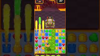 As the golems take damage, their health bars decrease and their stone bodies crumble until they are