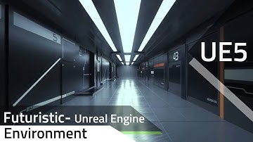 UE5 Futuristic Live - 3ds Max - Unreal Engine 5 #Unrealengine5 #3dsmax #gamedevelopement