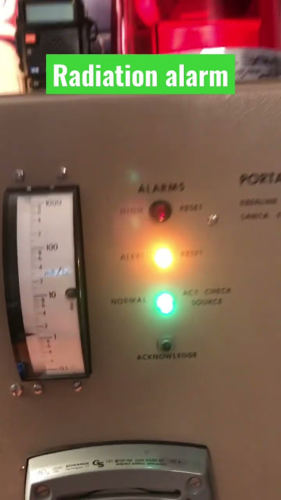 eberline Hanford Nuclear Radiation alarm