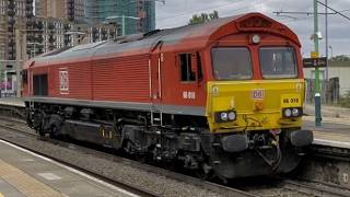 DB 66010 on route learning duties