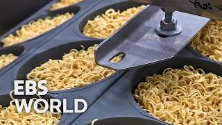 [eng Sub] The Massive Factory That Makes 200,000 Ramen Noodles A Day #pickdocu