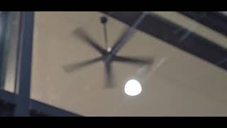 Two unknown modern ceiling fans