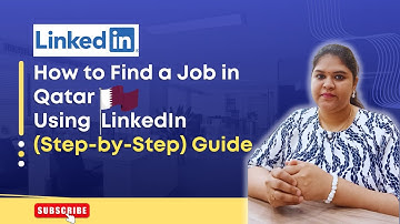 How to Find Job in Qatar 🇶🇦 using LinkedIn | Step-by-step guide | qatar jobs #qatartamilvlog #jobs 