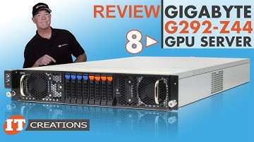 AMD EPYC Gigabyte G292-Z44 8x GPU server REVIEW | IT Creations