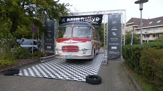 Mit dem Setra S9 auf der MIB-Rallye