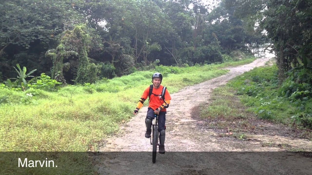 201212Dec09 Unicycle Singapore Mandai Road YouTube