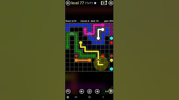 How To Solve Flow Free Bridges 11x11 Mania Pack Level 77 Board Walk Through Solution Walkthrough