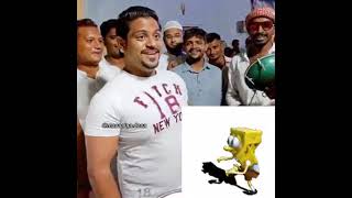 Johnny Johnny yes papa x SpongeBob dancing on beat XD 🥳🕺 #trend Resimi