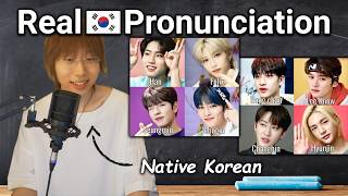 The REAL Korean Pronunciation of Stray Kids Members’ Names