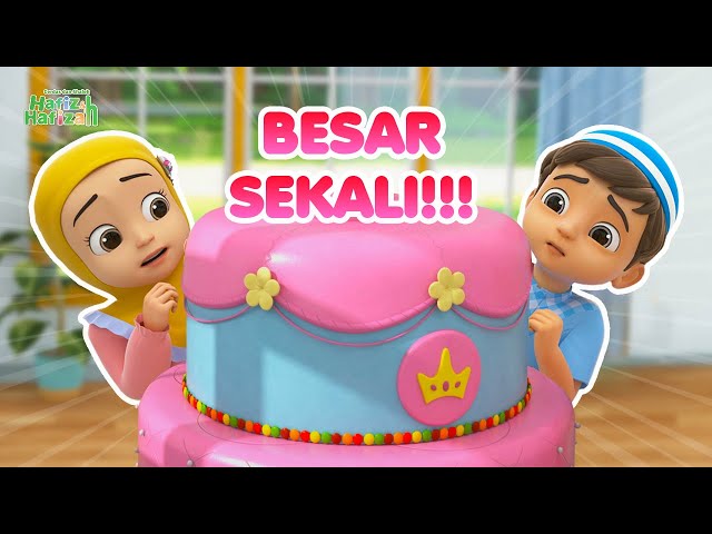 Selamat Ulang Tahun Humairah (Part 2)  | Kartun Anak-Anak Islami | Hafiz & Hafizah | EPS 22 class=