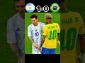 Argentina vs Brazil 🤯🔥| Copa America | Messi | Neymar #shorts #football #youtube