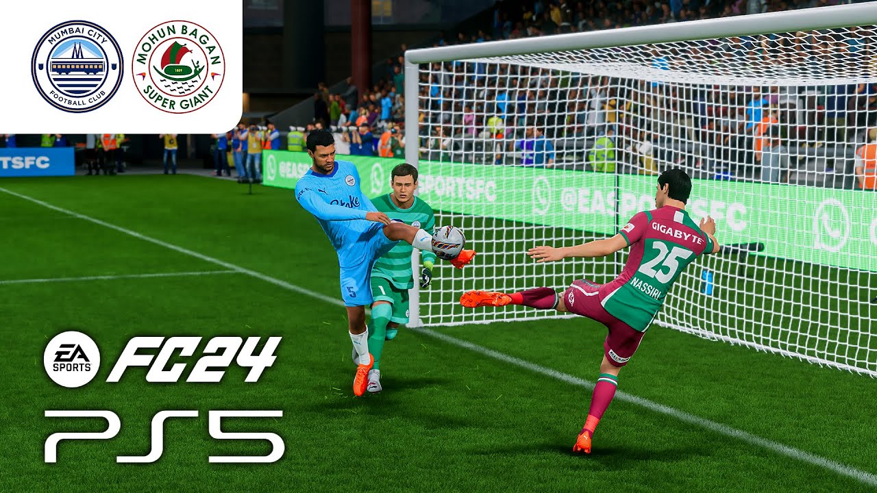 FC24 | Mumbai City vs Mohun Bagan - Gameplay | PS5