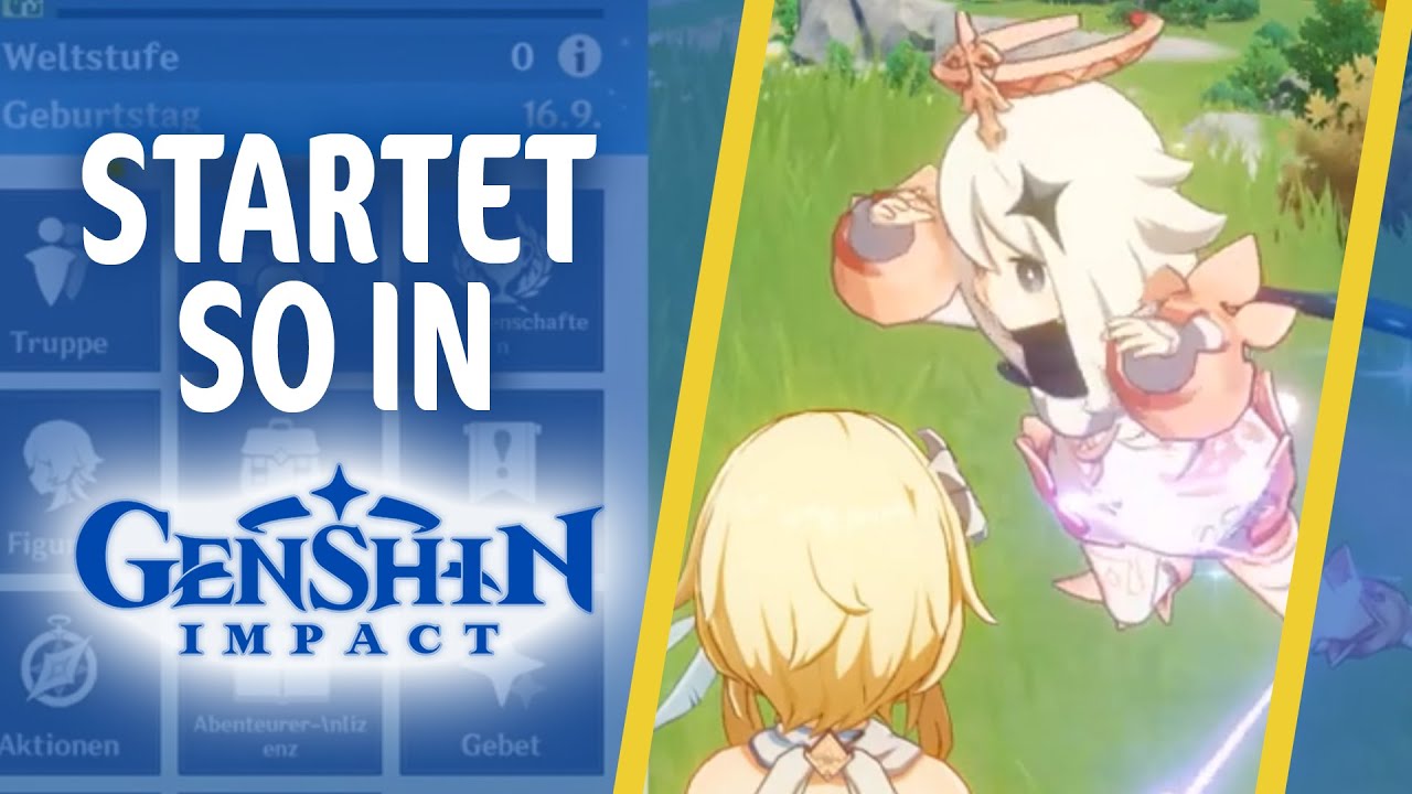 SO STARTET IHR IN GENSHIN IMPACT Beginner Anf nger Guide YouTube