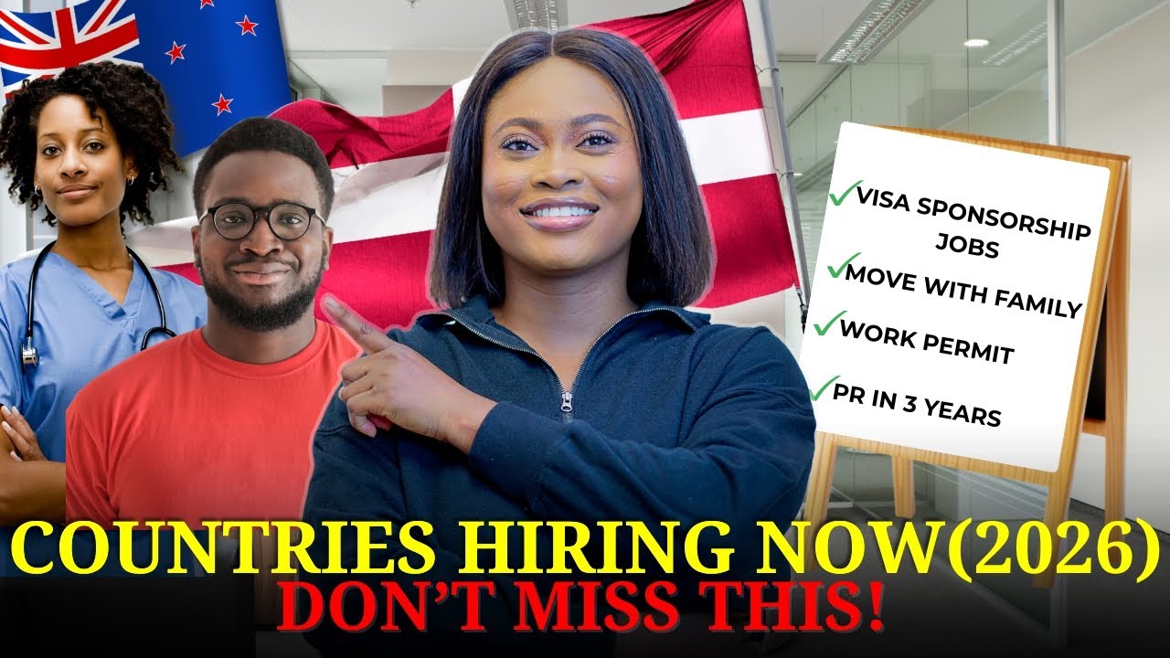 Countries Hiring Foreign Workers 2026 | Visa Sponsorship Jobs Open ...