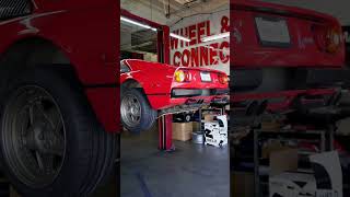 Athlete Statistics 1984 Ferrari 308 GTS gets some new tires 🏎🔧⚡️
