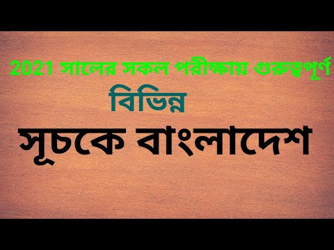 বিভিন্ন সূচকে বাংলাদেশের অবস্থান| ২০২১ সালের যেকোনো পরীক্ষায় আসবে ইনশাআল্লাহ