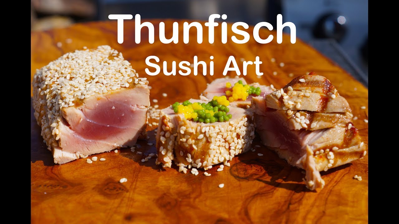 Thunfisch - Sushi Art - YouTube