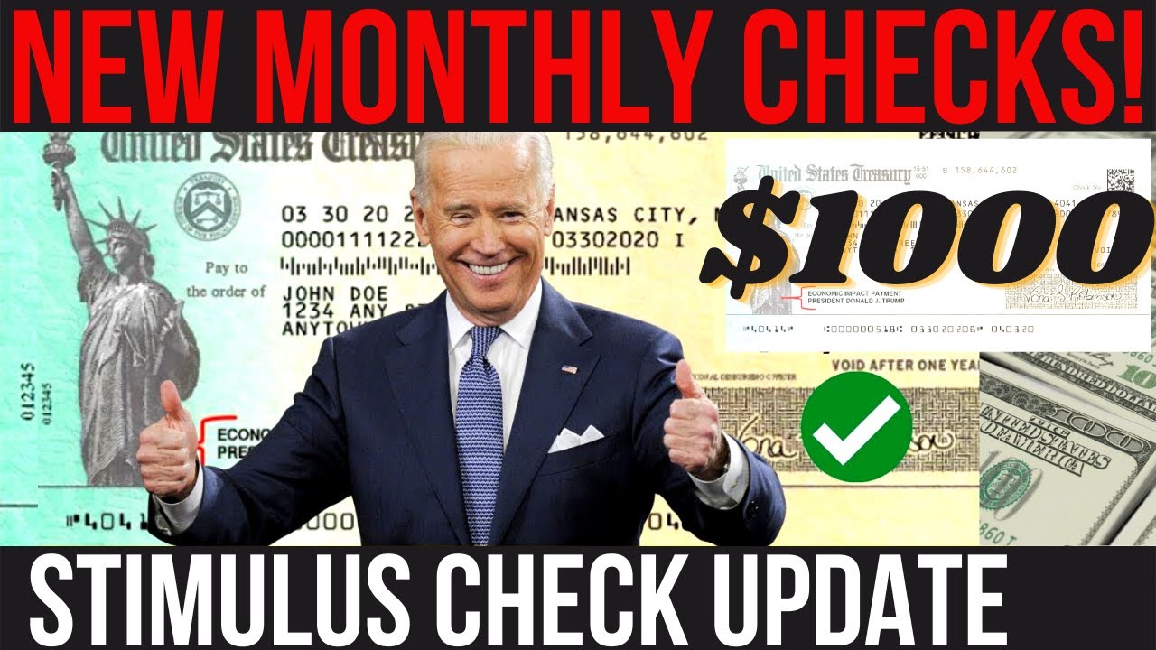 NEW MONTHLY CHECKS! 4th Stimulus Check + NEW $200-$1100 Checks ...