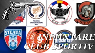 Infiintare club sportiv [RO]