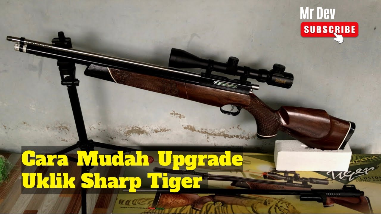 Cara Upgrade Uklik Sharp Tiger Bagi Pemula | Mr Dev