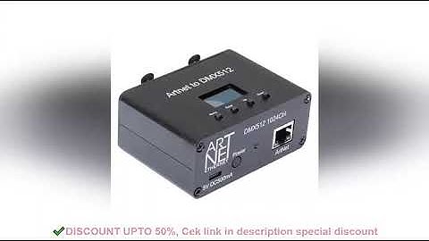 ArtNet DMX512 RDM Ethernet Lighting Controller Interface 2 Universe 1024 Disco With MA2 Titan Freesy