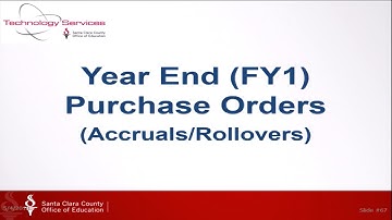 12-Year End Purchase Orders