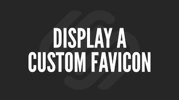 Squarespace Tutorial: Display a Custom Favicon