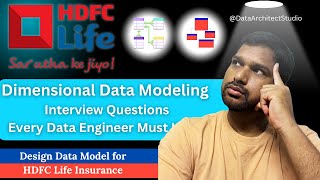 Dimensional Data Modeling Interview Questions | Insurance Domain Case Study for Data Engineers🚀