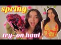 spring try-on clothing haul | *2021 fashion trends*