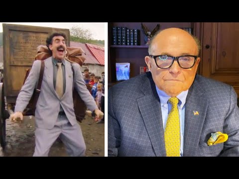 Rudy Giuliani Calls ‘Borat’ Prank on Him a ‘Hit Job’