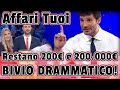 AFFARI TUOI: partita INCREDIBILE. Restano 20€ e 200.000! poi un segnale per Paolo...#affarituoi