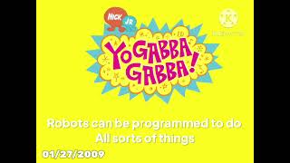 Yo Gabba Gabba The Robot Song