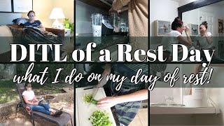 DITL OF A REST DAY | SUNDAY REST DAY