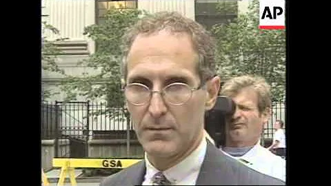 USA: NEW YORK: HOLOCAUST VICTIMS BEGIN PRELIMINARY...