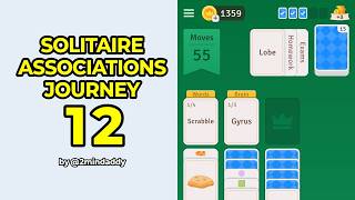 Solitaire Associations Journey Level 12 Solution and Walkthrough