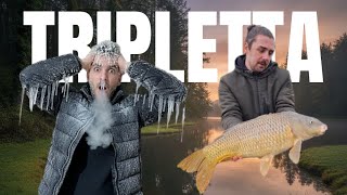 laghetto minuscolo, SORPRESA ENORME!! abbiamo rischiato L'ASSIDERAMENTO!