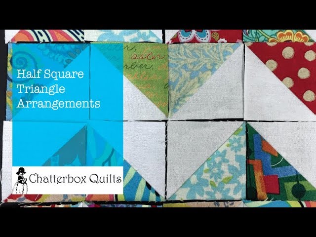 Missouri Star Quilt Co. Half Square Triangles Around the World