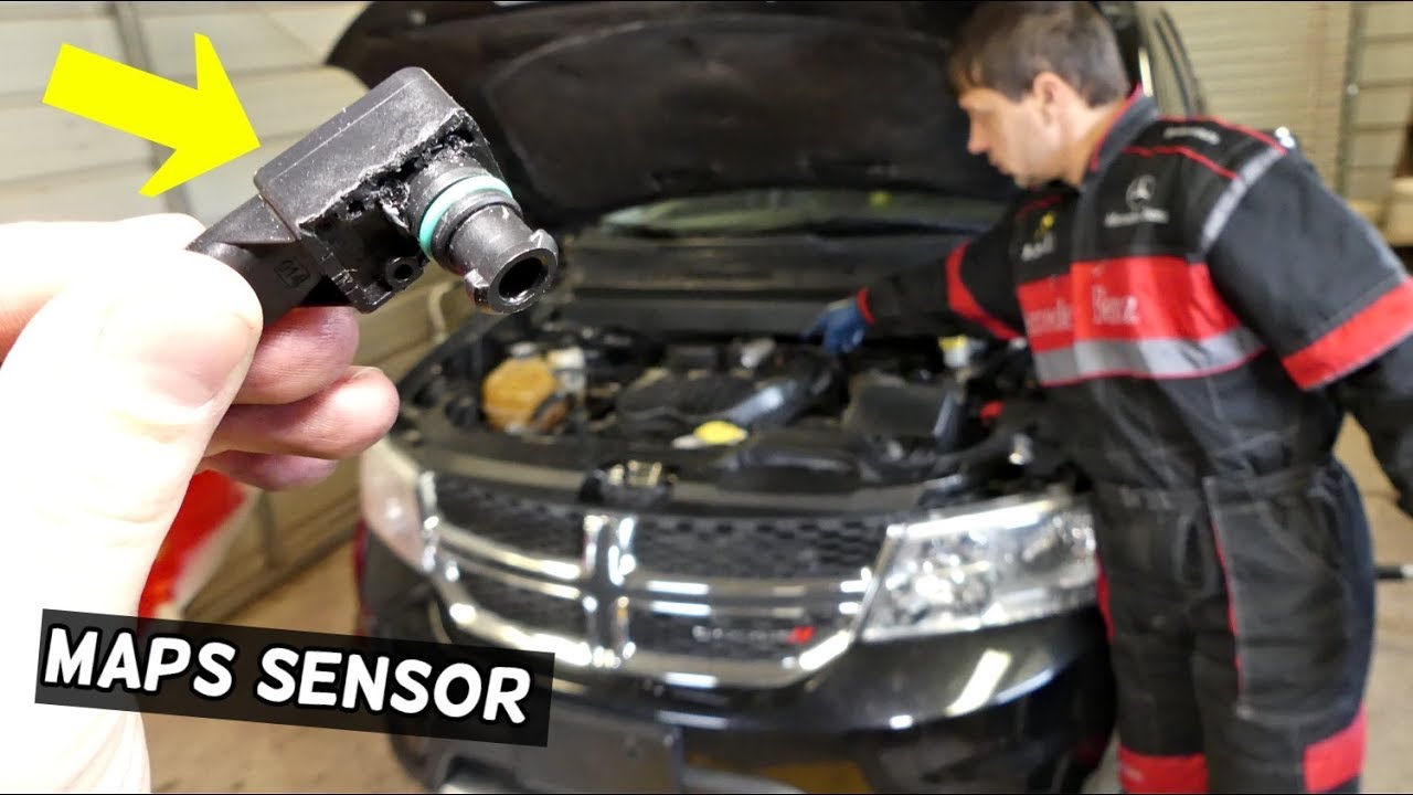 2010 dodge journey map sensor location