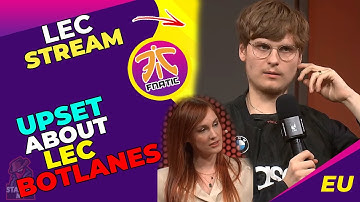 FNC Upset About FNC vs XL Botlane Situation 🤔