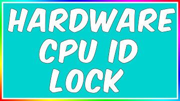 How To: Make A HWID Lock #1 - Getting CPU ID!