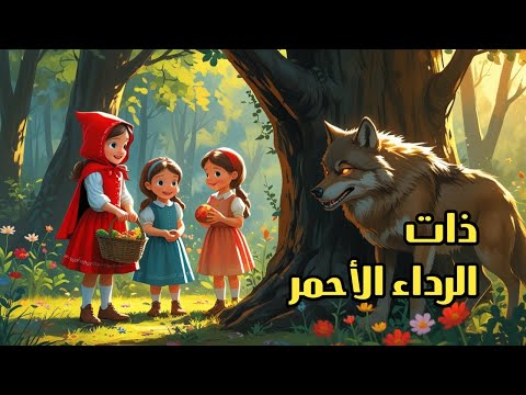 قصة ذات الرداء الأحمر الفتاة البريئة في الغابة المظلمة بين براءة الطفولة ودهاء الذئب الماكر
