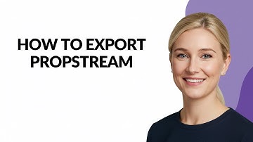 How to Export Propstream - Julia