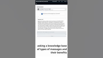 Building React Generative AI with Amazon Bedrock & AWS JS SDK - Chat knowledge base #aws #langchain