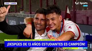 Estudiantes Campeón de la Copa Argentina 2023 - Reportajes Post Partido - TyC Sports