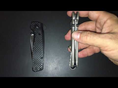 One Minute Knife Video: SOG Terminus XR Comparison between D2 and G10 vs S35 VN and carbon fiber/G19