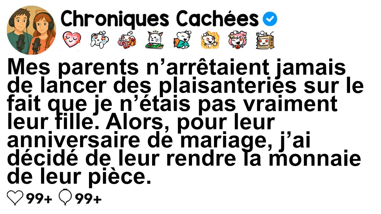 [SUITE] Mes parents disaient en riant que je n’étais pas leur enfant. Je me suis vengé à leur fête.